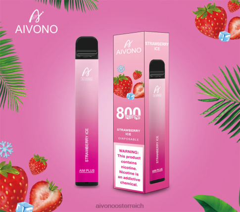 Aivono AIM PLUS 800 Erdbeereis N8240193 | Aivono Österreich